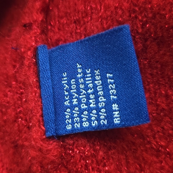 Apt.9 Holiday sparkly sweater size large - Picture 5 of 5